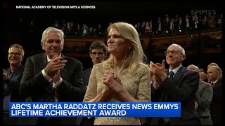ABC's Martha Raddatz presented with lifetime achievement award at News and Documentary Emmy Awards