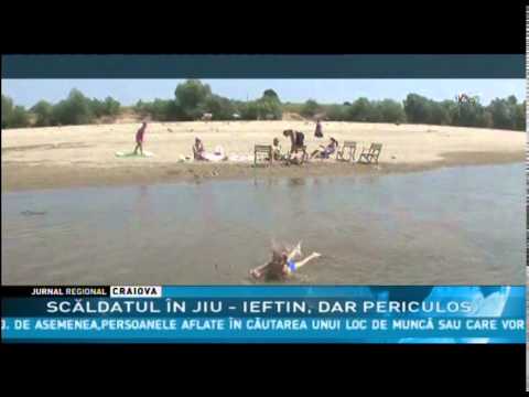 SCĂLDATUL ÎN JIU, INTERZIS