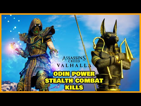 When Thanos Get Odin Power [ Assassin's Creed Valhalla ] Stealth Combat Kills