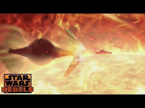 Star Wars Rebels: Rebel Crew & Mon Mothma Vs Imperial Tie defender