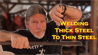 Gasless Flux Core Welding - How To Weld Thick To Thin Steel