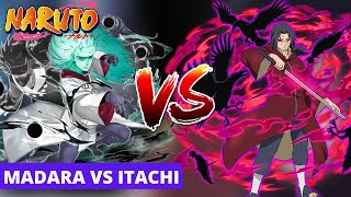 Naruto MUGEN Battle Climax - Madara vs Itachi | Gameplay PC em PT-BR