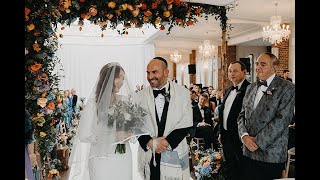 A beautiful Jewish wedding filmed by Novosad