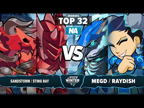 MegD & Raydish vs Sandstorm & STING RAY - Top 32 - Winter Championship 2025 - NA 2v2
