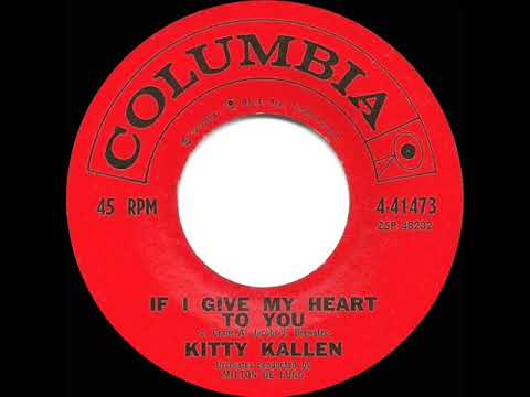 1959 HITS ARCHIVE: If I Give My Heart To You - Kitty Kallen