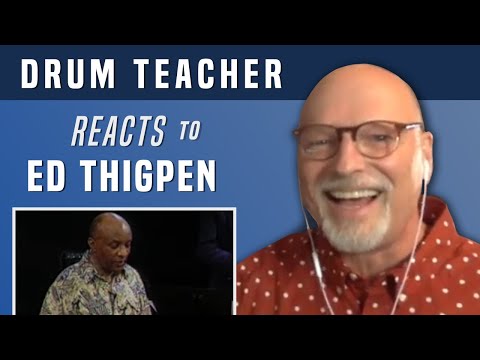 Drum Teacher Reacts to Ed Thigpen - Drum Solo