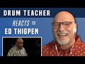 Drum Teacher Reacts to Ed Thigpen - Drum Solo