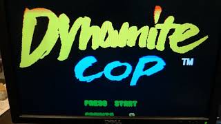 Sega Dynamite Cop Arcade PCB Repair