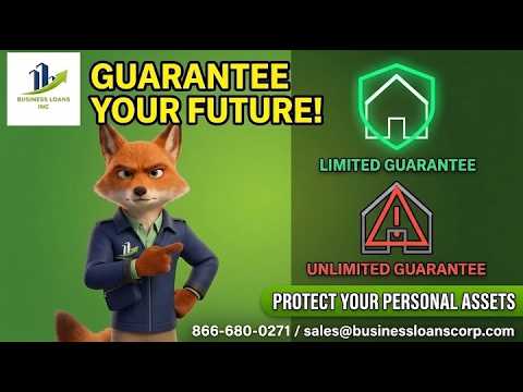Do you know the difference between a limited and an unlimited personal guarantee? | Flex- The- Fox🦊🔍