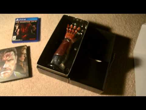 Metal Gear Solid V: The Phantom Pain Collector's Edition Unboxing PS4 NTSC