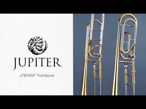 Jupiter JTB1150FRQ Bb/F Tenor Trombone - Gold image 7
