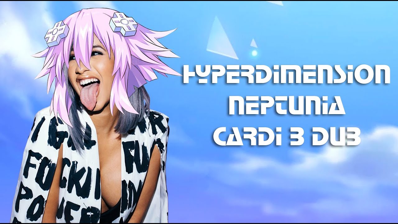 Hyperdimension Neptunia: The Animation dubbed by Cardi B