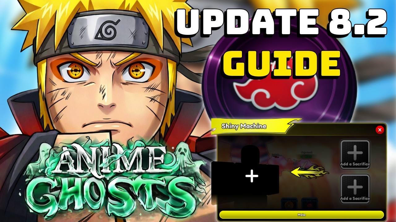 Anime Ghost Update 8.2 Guide!!! Easiest Way Prismatic, Radiant, Shiny Heros!!! (Roblox)
