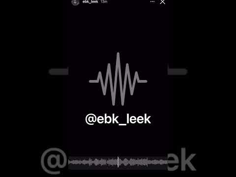 EBK Leek Previews 2 New Tracks 🔥