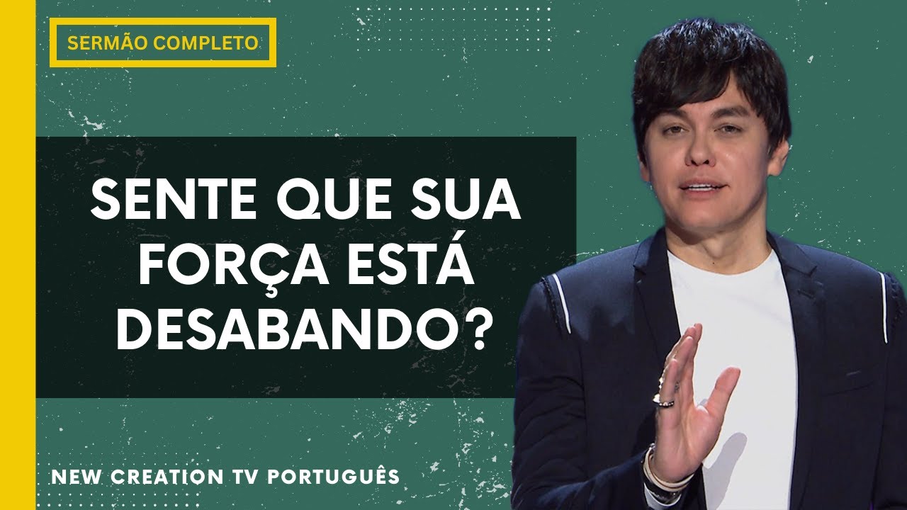 Poder Para Renovar Sua Juventude | Joseph Prince | New Creation TV Português