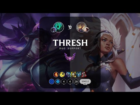 Thresh Support vs Rell - EUW Master Patch 12.23