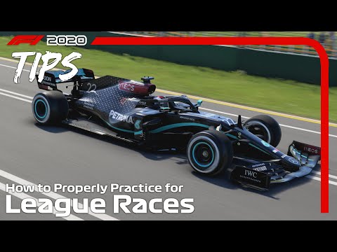 How to Practice for League Races - F1 2020 Tips