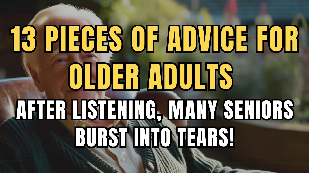 Advice for Seniors from a Retired Professor. Many Older Adults Were Moved to Tears!