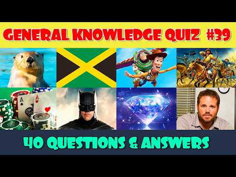 General Knowledge Trivia Quiz (Part 39)