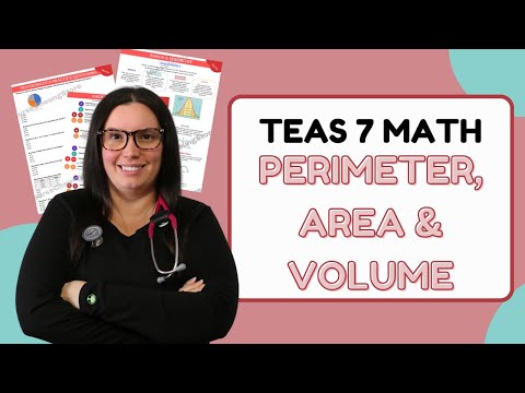 2025 ATI TEAS Math 7 Perimeter, Circumference, Area, and Volume Study Guide (with Practice)