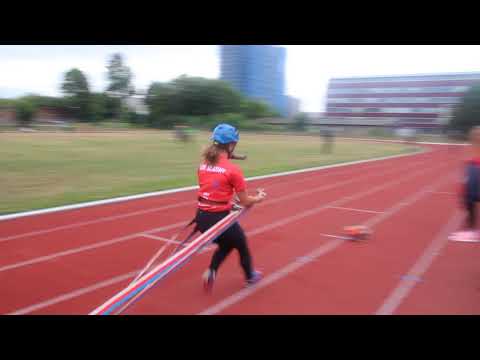 Krajské kolo PS Hradec Králové 2018: štafeta 4x100 m - SDH SLATINY B ženy - 2. pokus