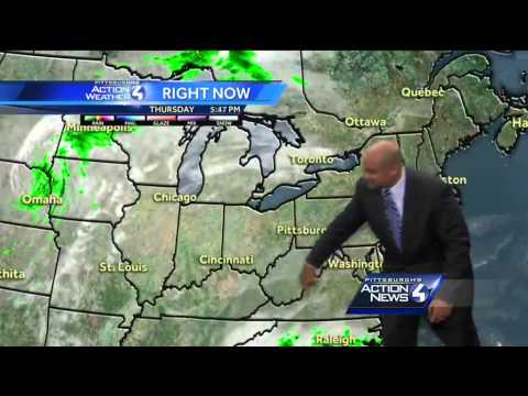 Thursday evening weather