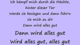 Tokio Hotel - Durch den Monsun (with lyrics)