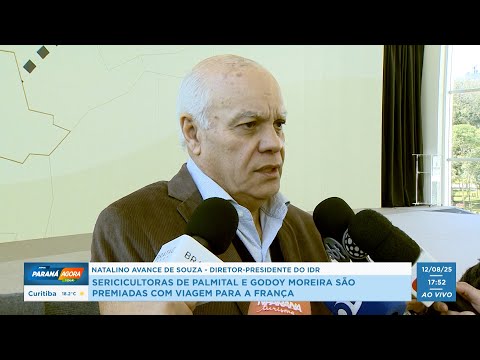 Sericicultoras de Palmital e Godoy Moreira são premiadas com viagem para a França