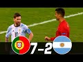 Portugal vs Argentina 7-2 - All Goals and Extended Highlights & GOLES 2021 HD