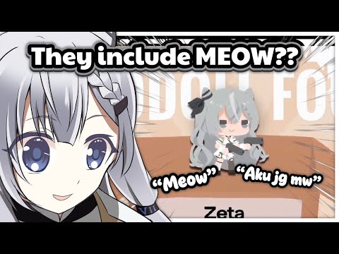 Zeta reaction to her UPDATED Voice lines in Holo VS Robo is hilarious