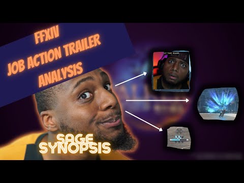 FFXIV Endwalker Job Action Trailer Synopsis | SAGE / SUMMONER / MONK
