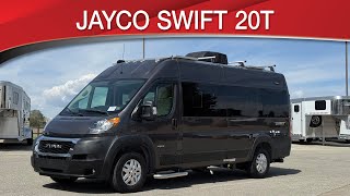 A preview image of the linked video showcasing 2022 Jayco Swift 20T