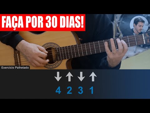 COMO FAZER SOLOS NO VIOLÃO - EXERCÍCIO PARA DESTRAVAR OS DEDOS!