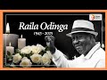 BREAKING Former Prime Minister Raila Odinga Dies In India