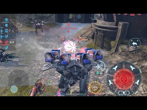 Close game between Champion League randoms in the Valley — War Robots