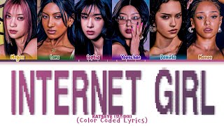 KATSEYE (카츠아이) Internet Girl [Color Coded Lyrics Esp/Eng]