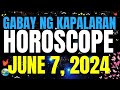 Horoscope Ngayong Araw June 7, 2024 🔮 Gabay ng Kapalaran Horoscope Tagalog #horoscopetagalog