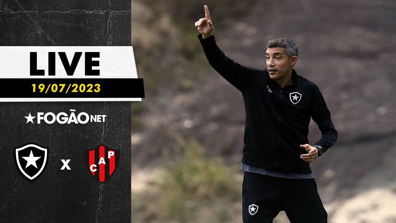 LIVE | Pré-jogo de Botafogo x Patronato pela Copa Sul-Americana e últimas notícias