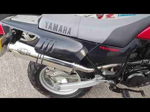 Yamaha TW125 Trailway Bespoke Motorcycle Exhaust by MTC Motorbike Mufflers