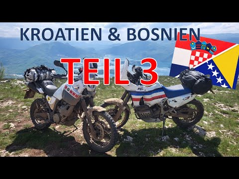 TET CROATIA | at sunset | Off-road through Croatia and Bosnia | Part 3 | Africa Twin