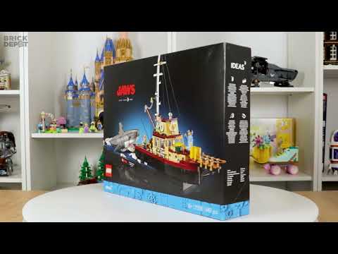 LEGO Ideas 21350 Jaws Unboxing & Speedbuild