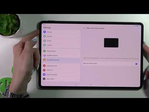 How to Set Up Voice Assistant in HUAWEI MatePad Pro's Power Button