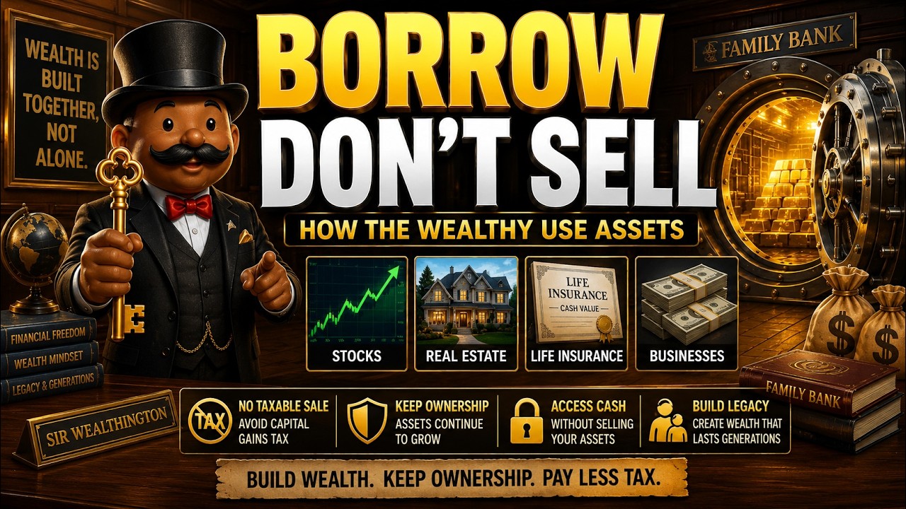 BORROW Against Assets Instead of Selling? | How Wealthy Families Avoid Taxes