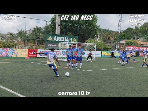 CFZ X NECC - ZICO CUP JUIZ DE FORA SUMMER 2025 - UNDER-17 CATEGORY - 1ST HALF - QUARTER-FINALS