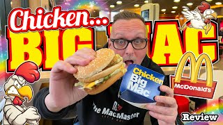 The NEW McDonald's CHICKEN BIG MAC Are We Lovin' It?