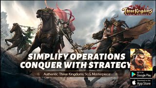Three Kingdoms: World Conquest Gameplay - Upcoming Strategy Game Android iOS