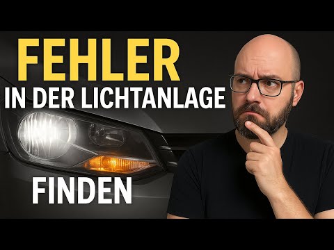 Using a multimeter for diagnosis – finding faults in the lighting system