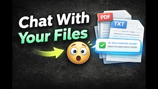 Chat With Your Documents (RAG Chatbot with Sources) | Beginner Friendly|Part 1- Intro+Setup