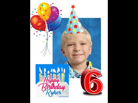 Happy 6th Birthday Ryker