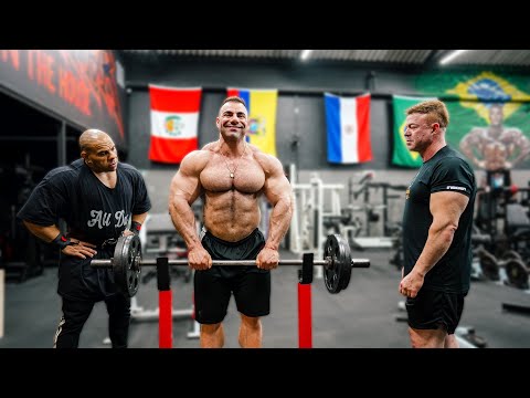 BRANDÃO vs JORLAN! PUMP ABSURDO NO TREINO DE BRAÇO | RAFAEL BRANDÃO